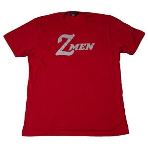 RUBEE COUTURE Z MEN Men Size XL Red Cotton Short Sleeve T-Shirt